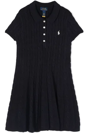 Ralph Lauren Polo Pony polo-kjole i strik