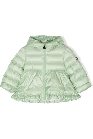 Moncler Dynejakke med logomærke