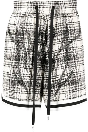HACULLA Skotskternede shorts i tweed