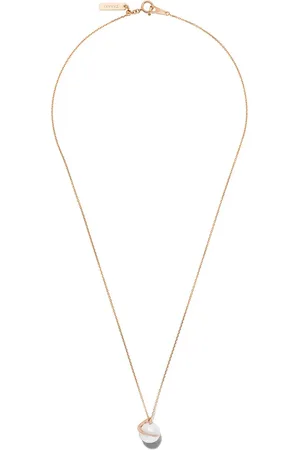 Tasaki Halsk¾de i 18 karat guld med Akoya perle-vedh¾ng