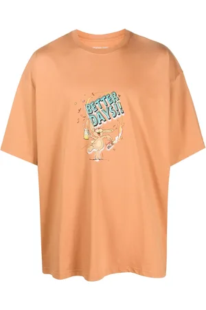 MARTINE ROSE T-shirt med Better Days-tryk