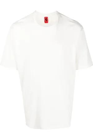 FERRARI T-shirt med præget logo