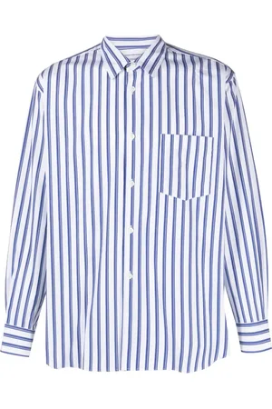 Comme des Garçons Langærmet skjorte med striber