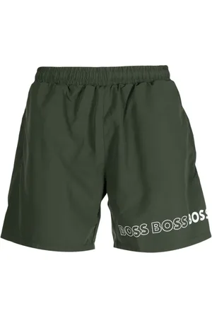 HUGO BOSS Dolphin badeshorts med logotryk