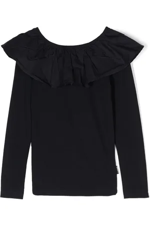 Molo Renate T-shirt med flæset kant