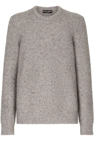 Dolce & Gabbana Langærmet trøje med rund hals