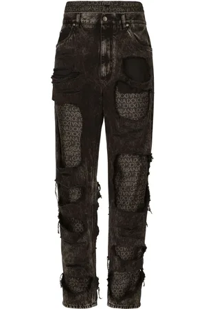 Dolce & Gabbana Jeans med ribbet detalje