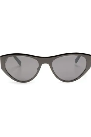 Givenchy Cat eye-solbriller med udskåret logo