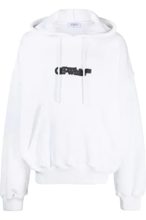 OFF-WHITE Hættetrøje med logotryk og snoretræk