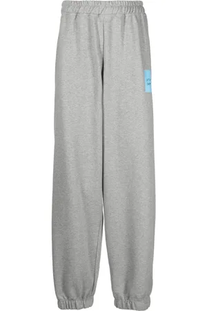 Vetements Joggingbukser med brede ben og logotryk