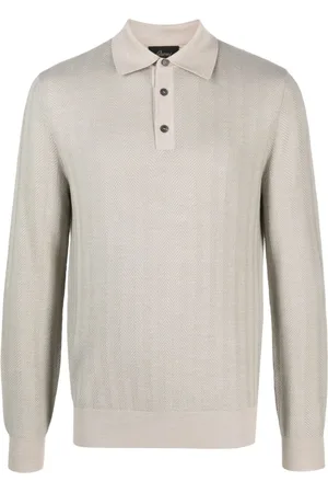 BRIONI Langærmet polo