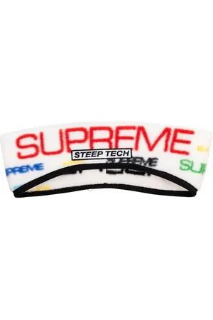 Supreme X TNF tech white hårbånd