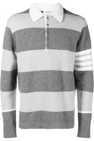 Thom Browne Rugby-pullover i jacquard