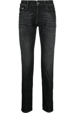 PT Torino Jeans med smal pasform og logomærke