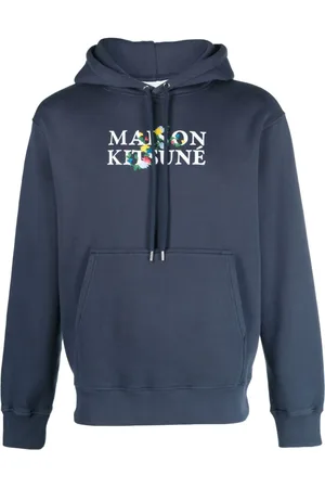 Maison Kitsuné Hættetrøje med logotryk