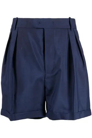 Bally Skræddersyede shorts i twill med plisseringer