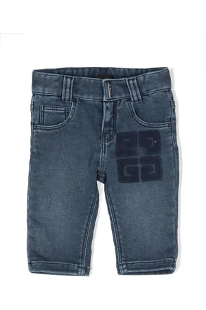 Givenchy Jeans med lige ben og præget logo