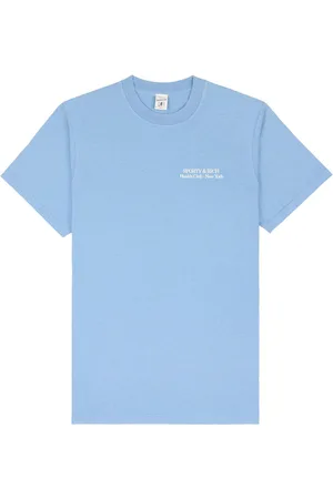 Sporty & Rich T-shirt med New Drink Water-tryk