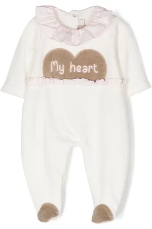 LA STUPENDERIA Pyjamas med broderet slogan
