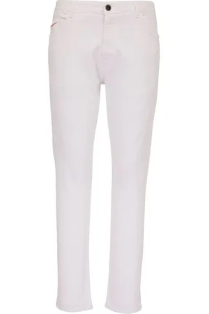 ISAIA Jeans med mellemhøj talje og broderet logo