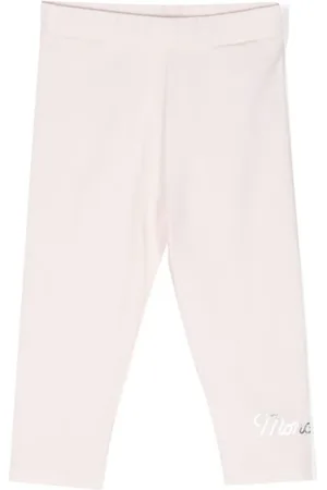 Moncler Leggings i jersey med logobogstaver