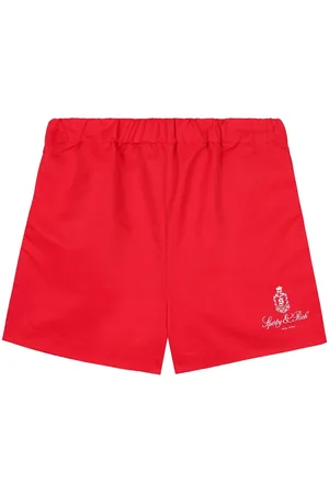 Sporty & Rich Vendome shorts med logotryk