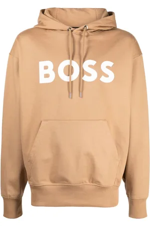 HUGO BOSS Hættetrøje med logotryk