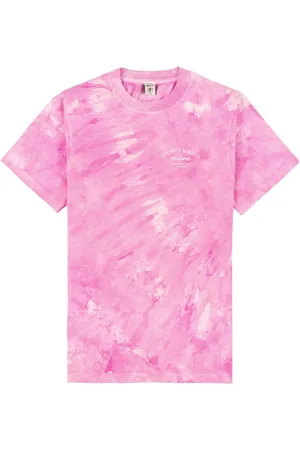 Sporty & Rich T-shirt med batiktryk