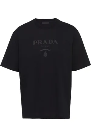 Prada T-shirt med hævet logo