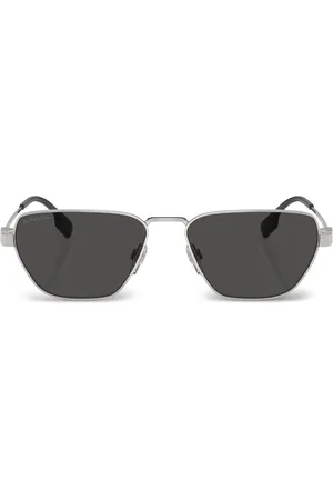 Burberry Vintage-ternede solbriller med geometrisk stel