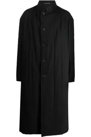 YOHJI YAMAMOTO Enkeltradet frakke med sænkede skuldre