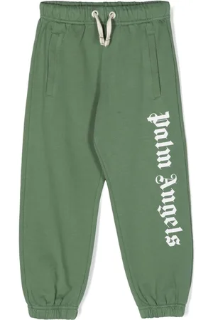 Palm Angels Joggingbukser med logotryk og snøretræk