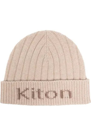 Kiton Intarsiastrikket hue