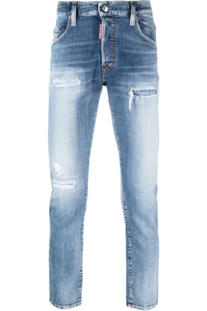 Dsquared2 Skinny-jeans med mellemhøj talje og logomærke