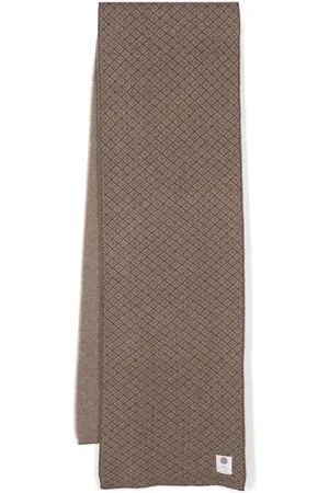 Lady Anne Tørklæde i mønstret jacquard