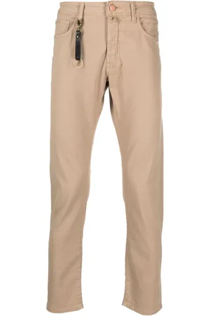 Incotex Jeans med lige ben og logomærke