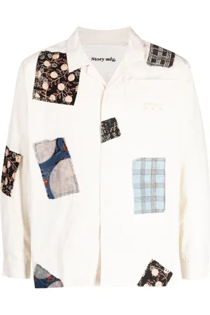 Story Greetings skjorte med patchwork