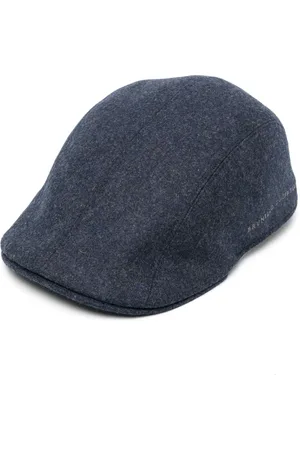 Brunello Cucinelli Kasket med broderet logo