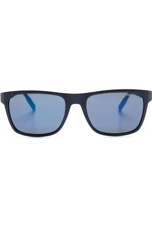 Montblanc Firkantede solbriller med tonet glas