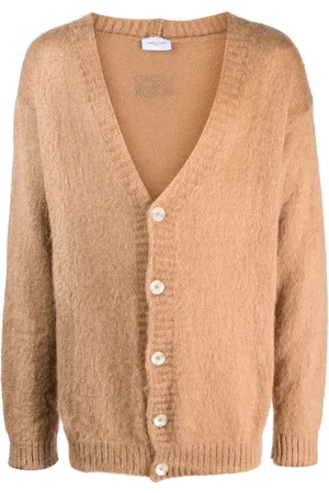 Family First Strikket cardigan med V-hals