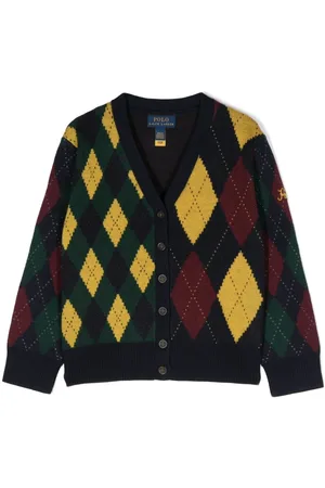 Ralph Lauren Cardigan med argyle-mønster