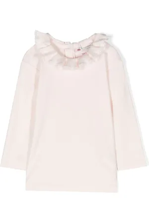 BONPOINT Billa T-shirt med flæsedetalje