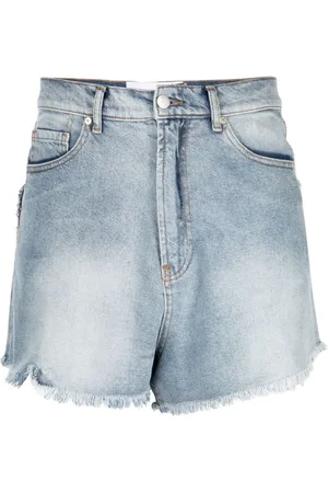 Natasha Zinko Denimshorts med hjerte-applikation