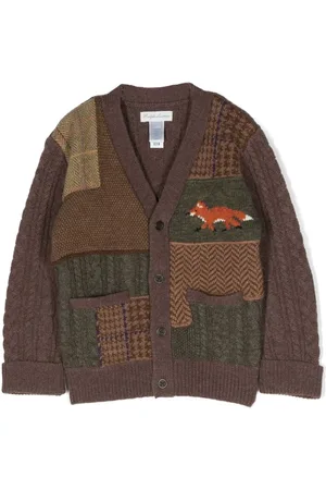 Ralph Lauren Cardigan med patchwork-mønster