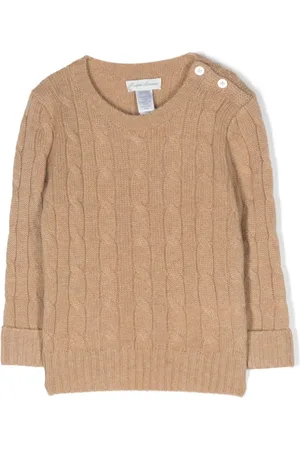 Ralph Lauren Kabelstrikket sweatshirt