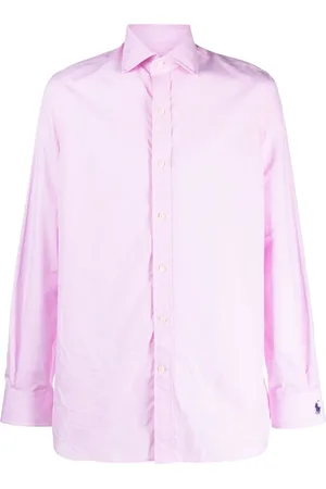 Ralph Lauren Langærmet skjorte med broderet logo