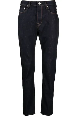 Paul Smith Jeans med kontrastsyninger og mørk vask