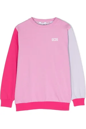 GCDS Sweatshirt med colourblocking