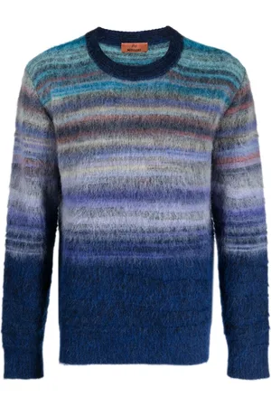 Missoni Stribet trøje med rund hals