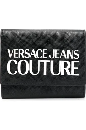VERSACE Læderpung med logoplade